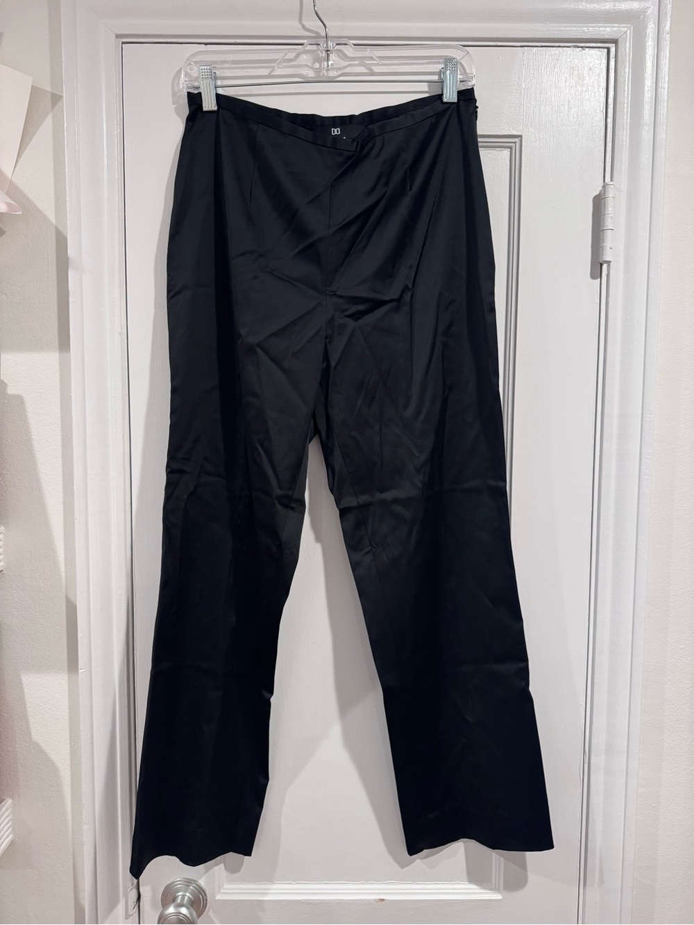 Doncaster Collection Women’s Black Dress Pants - Classic Straight Leg